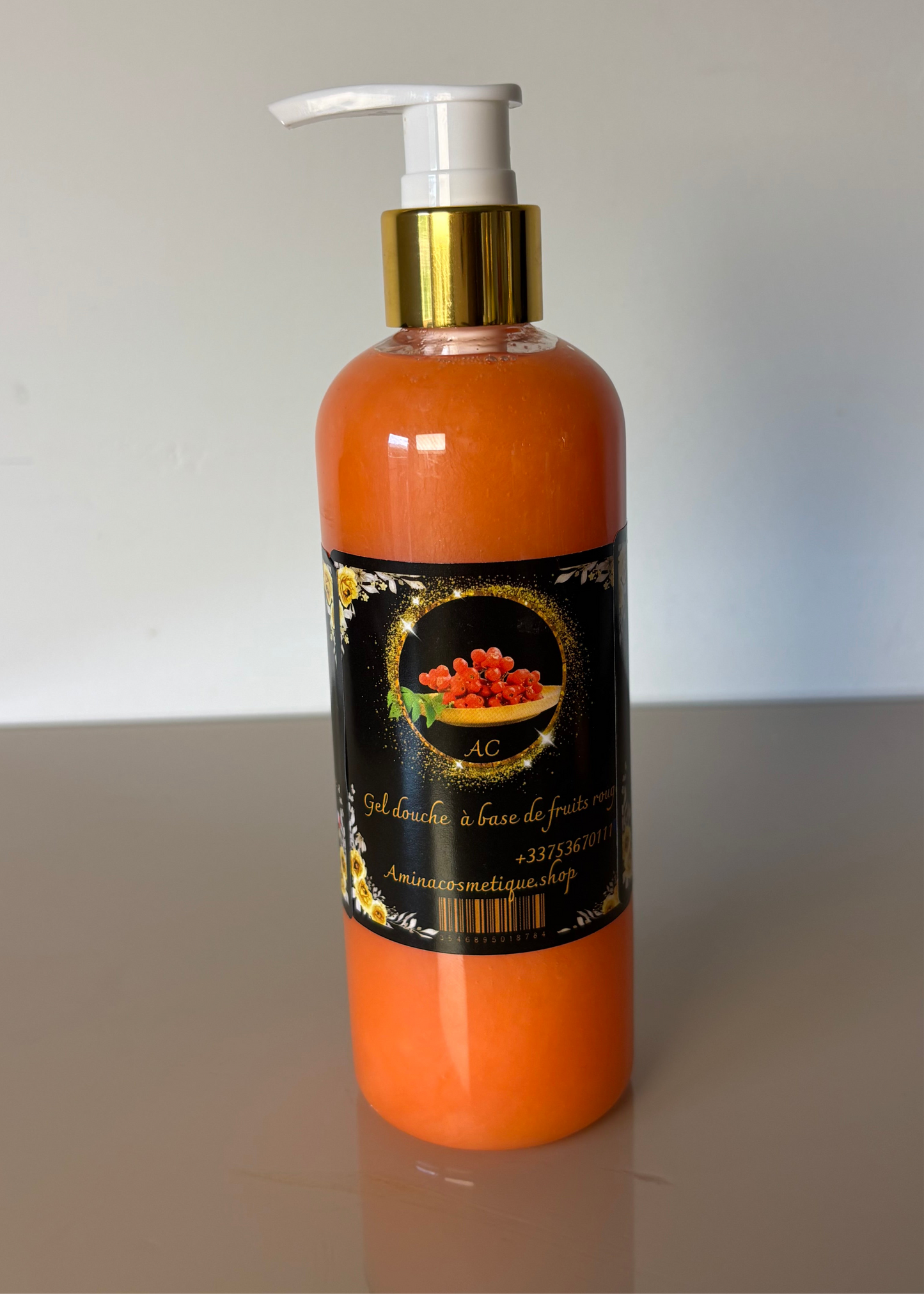 Gel douche boosteur