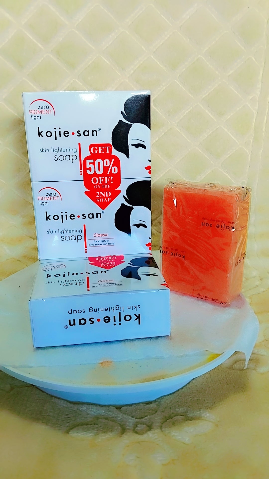 savon kojic 2 pièce